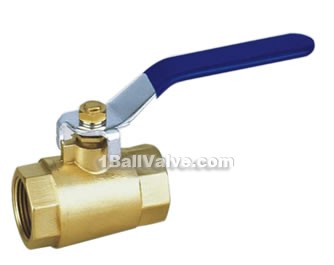 Two-plate Brass ball valves